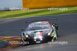 #050, Niek Hommerson, Louis Machiels, Andrea Bertolini, Marco Cioci, AF Corse, Ferrari 458 Italia 24-28.07.2013. Blancpain Endurance Series, Round 4, 24 Hours of Spa Francorchamps