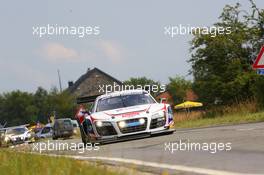 #125, Markus Patterson, Alain Li , Will Bratt, Glenn Geddie, United Autosport, Audi R8 LMS ultra 24-28.07.2013. Blancpain Endurance Series, Round 4, 24 Hours of Spa Francorchamps