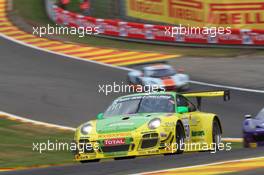 #150, Marc Lieb, Richard Lietz, Patrick Pillet, Manthey Racing, Porsche 997 GT3R 24-28.07.2013. Blancpain Endurance Series, Round 4, 24 Hours of Spa Francorchamps