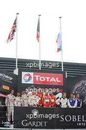 Pro-AM Cup Podium  24-28.07.2013. Blancpain Endurance Series, Round 4, 24 Hours of Spa Francorchamps