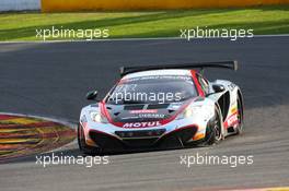 #007, Stef Dusseldorp, Alexander Sims, Alvaro Parente, Hexis Racing, McLaren MP4-12C 24-28.07.2013. Blancpain Endurance Series, Round 4, 24 Hours of Spa Francorchamps