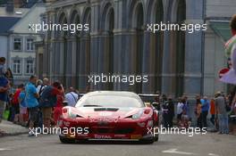 #020, Jean-Luc Blanchemain, Jean-Luc Beaubelique, Patrice Gouselard, Frederic Bouvy, SOFREV ASP, Ferrari 458 Italia 24-28.07.2013. Blancpain Endurance Series, Round 4, 24 Hours of Spa Francorchamps