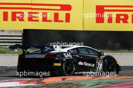 Hari Proczyk (AUT) Gerhard Tweraser (AUT) Gottfried Grasser (AUT), Lamborghini LP560-4, GRT Grasser-Racing Team – (PRO-AM CUP) 12-14.04.2013. Blancpain Endurance Series, Rd 1, Monza Italy.