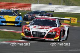 02.06.2013- Race,  Enzo Ide (BEL) Anthony Kumpen (BEL) Markus Winkelhock (DEU) Audi R8 LMS Ultra, Phoenix Racing  01-02.06.2013. Blancpain Endurance Series, Rd 2, Silverstone, England.