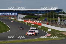 02.06.2013- Race,  Enzo Ide (BEL) Anthony Kumpen (BEL) Markus Winkelhock (DEU) Audi R8 LMS Ultra, Phoenix Racing  01-02.06.2013. Blancpain Endurance Series, Rd 2, Silverstone, England.