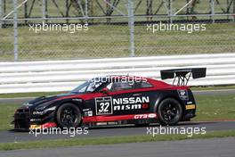   Mark Shulzhitskiy (RUS) Steve Doherty (USA) Wolfgang Reip (BEL) Nissan GT-R Nismo GT3, Nissan GT Academy Team RJN  01-02.06.2013. Blancpain Endurance Series, Rd 2, Silverstone, England.