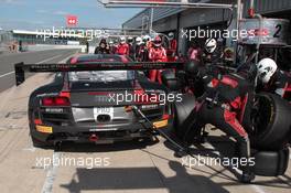 02.06.2013- Race, Frank Stippler (DEU) Edward Sandstrom (SWE) Christopher Mies (DEU) Audi R8 LMS Ultra, Belgian Audi Club Team WRT  01-02.06.2013. Blancpain Endurance Series, Rd 2, Silverstone, England.