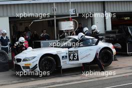 02.06.2013- Race, Michela Cerruti (ITA) Stefano Comandini (ITA) Thomas Biagi (ITA) BMW Z4, ROAL Motorsport  01-02.06.2013. Blancpain Endurance Series, Rd 2, Silverstone, England.