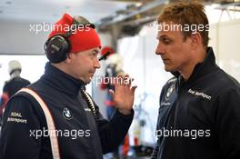   Thomas Biagi (ITA) and Stefano Comandini (ITA) BMW Z4, ROAL Motorsport  01-02.06.2013. Blancpain Endurance Series, Rd 2, Silverstone, England.