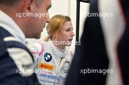   Michela Cerruti (ITA) BMW Z4, ROAL Motorsport  01-02.06.2013. Blancpain Endurance Series, Rd 2, Silverstone, England.