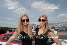 02.06.2013- Race, Grid Girls   01-02.06.2013. Blancpain Endurance Series, Rd 2, Silverstone, England.