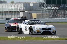 02.06.2013- Race, Michela Cerruti (ITA) Stefano Comandini (ITA) Thomas Biagi (ITA) BMW Z4, ROAL Motorsport  01-02.06.2013. Blancpain Endurance Series, Rd 2, Silverstone, England.