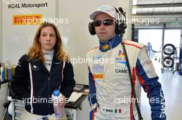   Qualifying, Michela Cerruti and Thomas Biagi (ITA) BMW Z4, ROAL Motorsport  01-02.06.2013. Blancpain Endurance Series, Rd 2, Silverstone, England.