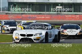 02.06.2013- Race, Michela Cerruti (ITA) Stefano Comandini (ITA) Thomas Biagi (ITA) BMW Z4, ROAL Motorsport  01-02.06.2013. Blancpain Endurance Series, Rd 2, Silverstone, England.