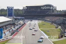 Start to the Warmup lap 05.05.2013, DTM Round 1, Hockenheim, Germany, Sunday.