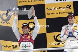 2nd Mike Rockenfeller (GER) Audi Sport Team Phoenix Racing Audi A5 DTM 16.06.2013, DTM Round 4, Eurospeedway Lausitz, Germany, Sunday.