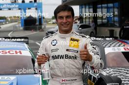 Poleposition for Bruno Spengler (CAN) BMW Team Schnitzer BMW M3 DTM 14.09.2013, DTM Round 8, Motorsport Arena Oschersleben, Germany, Saturday.