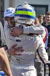 Marco Wittmann (GER) BMW Team MTEK, Augusto Farfus (BRA) BMW Team RBM, Portrait, 28.09.2013, DTM Round 9, Circuit Park Zandvoort, Netherlands, Saturday.