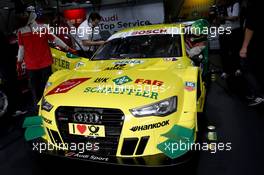 Mike Rockenfeller (GER) Audi Sport Team Phoenix Racing Audi A5 DTM 18.10.2013, DTM Round 10, Hockenheim, Germany, Friday.