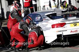 Pistopp Adrien Tambay (FRA) Audi Sport Team Abt Audi A5 DTM 19.10.2013, DTM Round 10, Hockenheim, Germany, Saturday.