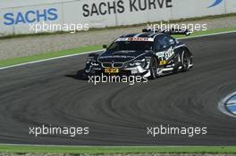 Joey Hand (USA) BMW Team RBM BMW M3 DTM, 19.10.2013, DTM Round 10, Hockenheim, Germany, Saturday.