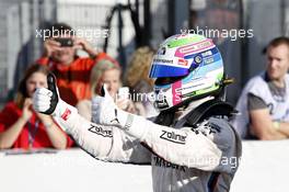 Poleposition for Bruno Spengler (CAN) BMW Team Schnitzer BMW M3 DTM 19.10.2013, DTM Round 10, Hockenheim, Germany, Saturday.