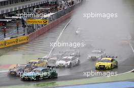 Start of the Race, Augusto Farfus (BRA) BMW Team RBM BMW M3 DTM 20.10.2013, DTM Round 10, Hockenheim, Germany, Sunday.