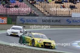 Mike Rockenfeller (GER) Audi Sport Team Phoenix Racing Audi A5 DTM 20.10.2013, DTM Round 10, Hockenheim, Germany, Sunday.