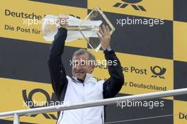 Jens Marquardt (GER) BMW Motorsport Director, Portrait, with the trophy for best manufacture 20.10.2013, DTM Round 10, Hockenheim, Germany, Sunday.