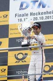 winner Timo Glock (GER) BMW Team MTEK,thanks his team 20.10.2013, DTM Round 10, Hockenheim, Germany, Sunday.