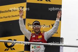 Championship Podium, 1st Mike Rockenfeller (GER) Audi Sport Team Phoenix Racing Audi A5 DTM 20.10.2013, DTM Round 10, Hockenheim, Germany, Sunday.