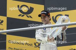 2nd in championship Augusto Farfus (BRA) BMW Team RBM, with trophy 20.10.2013, DTM Round 10, Hockenheim, Germany, Sunday.