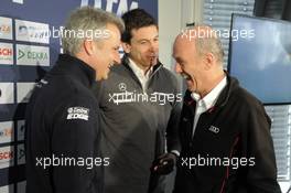 Jens Marquardt (GER); Head of BMW Motorsport; Torger Christian „Toto“ Wolff (AUT); Sporting Director Mercedes-Benz; Dr. Wolfgang Ullrich (GER); Head of Audi Sport; 09.04.2013, DTM Media Day, Hockenheim, Germany, Tuesday.