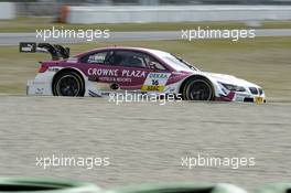 car: Andy Priaulx (GB); BMW Team RMG; BMW M3 DTM; driver: Martin Tomczyk (GER); BMW Team RMG; 09.04.2013, DTM Media Day, Hockenheim, Germany, Tuesday.