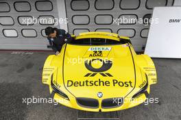 Timo Glock (GER);  BMW Team MTEK; BMW M3 DTM; car body parts; 09.04.2013, DTM Media Day, Hockenheim, Germany, Tuesday.