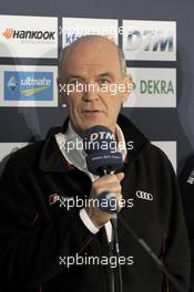 Dr. Wolfgang Ullrich (GER); Head of Audi Sport; 09.04.2013, DTM Media Day, Hockenheim, Germany, Tuesday.