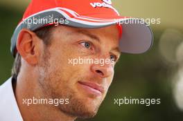 Jenson Button (GBR) McLaren. 15.03.2013. Formula 1 World Championship, Rd 1, Australian Grand Prix, Albert Park, Melbourne, Australia, Practice Day.