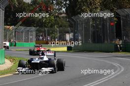 Valtteri Bottas (FIN) Williams FW35. 15.03.2013. Formula 1 World Championship, Rd 1, Australian Grand Prix, Albert Park, Melbourne, Australia, Practice Day.