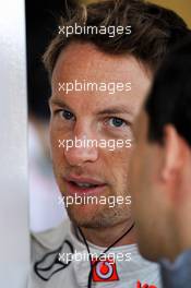 Jenson Button (GBR) McLaren. 15.03.2013. Formula 1 World Championship, Rd 1, Australian Grand Prix, Albert Park, Melbourne, Australia, Practice Day.