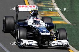 Valtteri Bottas (FIN) Williams FW35. 15.03.2013. Formula 1 World Championship, Rd 1, Australian Grand Prix, Albert Park, Melbourne, Australia, Practice Day.
