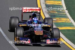 Daniel Ricciardo (AUS) Scuderia Toro Rosso STR8. 15.03.2013. Formula 1 World Championship, Rd 1, Australian Grand Prix, Albert Park, Melbourne, Australia, Practice Day.
