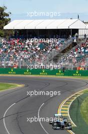 Lewis Hamilton (GBR) Mercedes AMG F1 W04. 15.03.2013. Formula 1 World Championship, Rd 1, Australian Grand Prix, Albert Park, Melbourne, Australia, Practice Day.