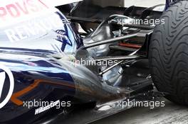 Valtteri Bottas (FIN) Williams FW35 exhaust and rear suspension. 15.03.2013. Formula 1 World Championship, Rd 1, Australian Grand Prix, Albert Park, Melbourne, Australia, Practice Day.