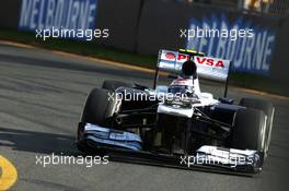 Valtteri Bottas (FIN) Williams FW35. 15.03.2013. Formula 1 World Championship, Rd 1, Australian Grand Prix, Albert Park, Melbourne, Australia, Practice Day.