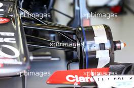 Sauber C32 brake. 15.03.2013. Formula 1 World Championship, Rd 1, Australian Grand Prix, Albert Park, Melbourne, Australia, Practice Day.
