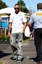 Lewis Hamilton (GBR) Mercedes AMG F1. 15.03.2013. Formula 1 World Championship, Rd 1, Australian Grand Prix, Albert Park, Melbourne, Australia, Practice Day.