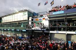 The podium (L to R): Fernando Alonso (ESP) Ferrari, second; Kimi Raikkonen (FIN) Lotus F1 Team, race winner; Sebastian Vettel (GER) Red Bull Racing, third. 17.03.2013. Formula 1 World Championship, Rd 1, Australian Grand Prix, Albert Park, Melbourne, Australia, Race Day.