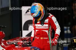 Fernando Alonso (ESP) Ferrari in parc ferme. 17.03.2013. Formula 1 World Championship, Rd 1, Australian Grand Prix, Albert Park, Melbourne, Australia, Race Day.