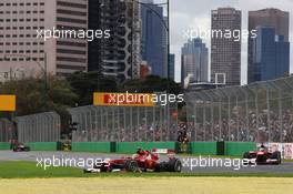 Felipe Massa (BRA) Ferrari F138. 17.03.2013. Formula 1 World Championship, Rd 1, Australian Grand Prix, Albert Park, Melbourne, Australia, Race Day.