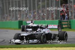 Valtteri Bottas (FIN) Williams FW35. 17.03.2013. Formula 1 World Championship, Rd 1, Australian Grand Prix, Albert Park, Melbourne, Australia, Race Day.